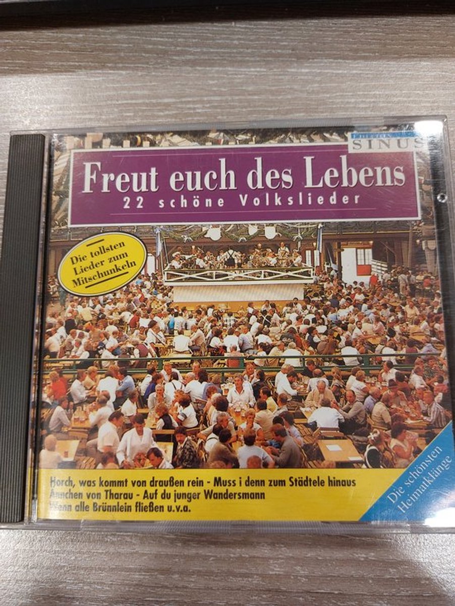 Freut euch des Lebens 22 schöne Volkslieder