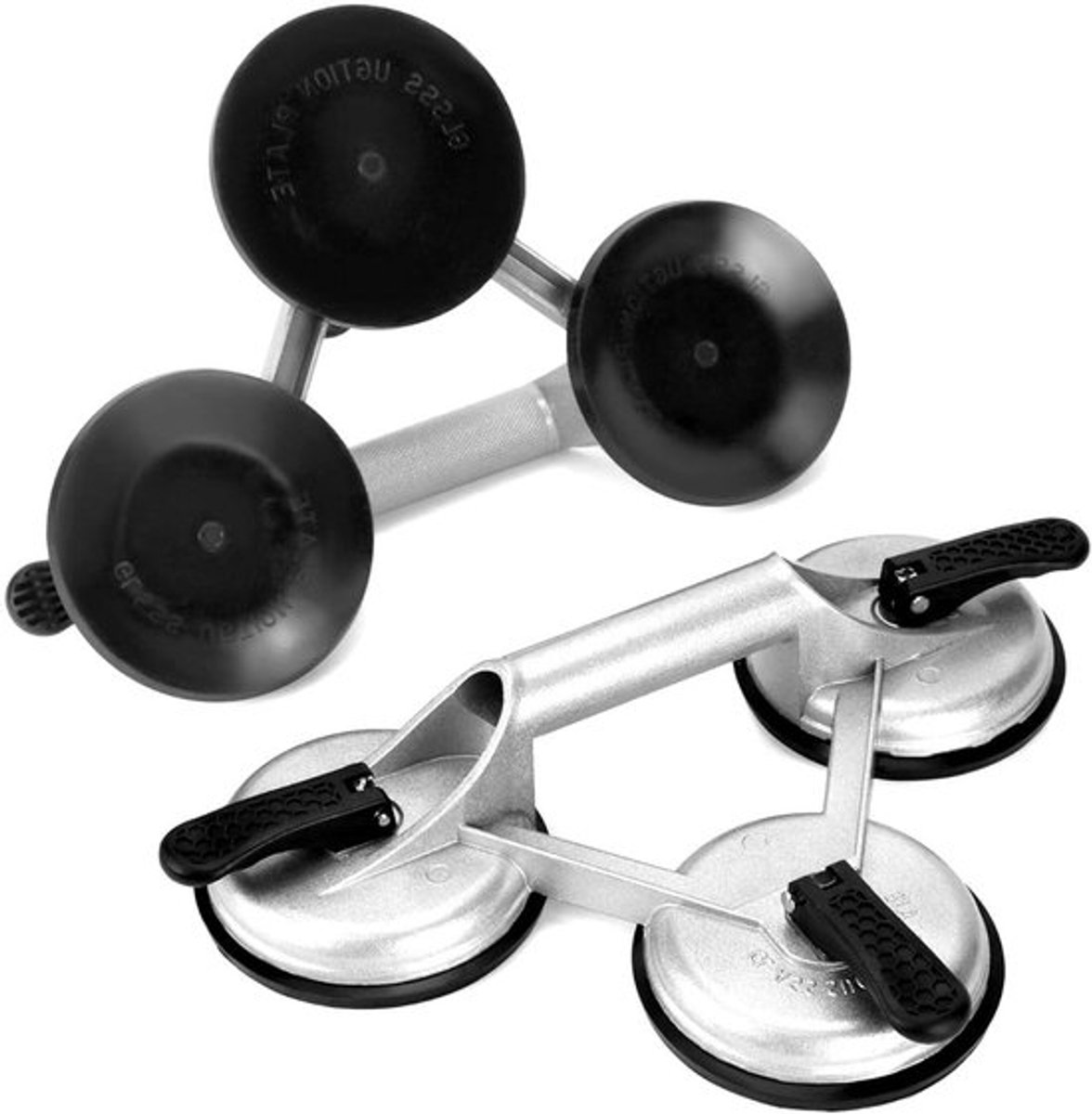 Zuigheffer voor tegels en glasplaten - Aluminium handgreep - 180 kg draagvermogen - Transportgereedschap