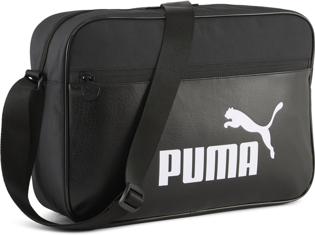Puma Medium Reporter Bag Schoudertas 37 cm Zwart
