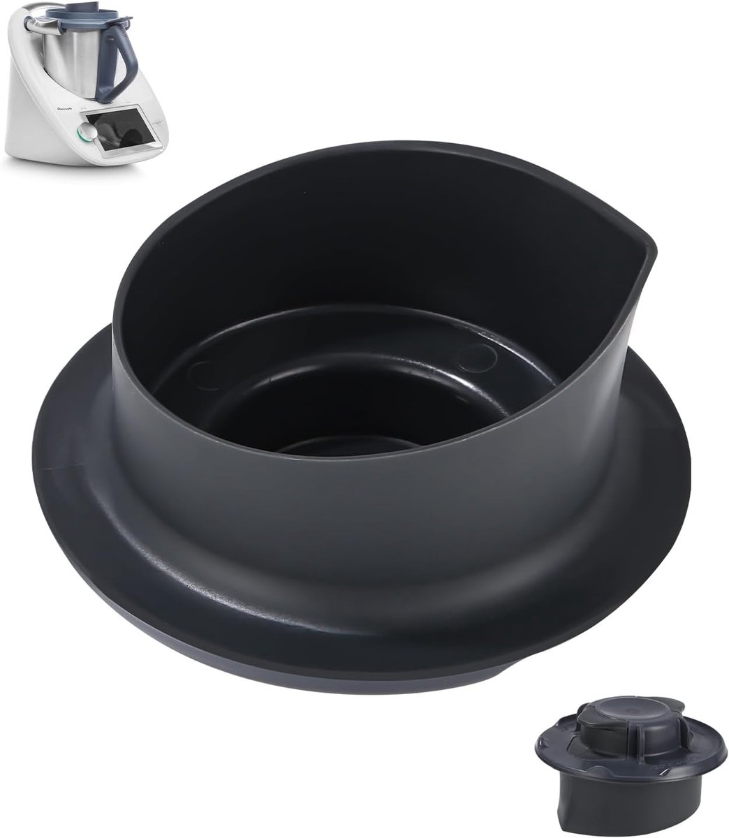 SnelShoppen - Meetbeker voor Thermomix TM5 TM6 - 100 ml en 50 ml schaal - Keukenaccessoires voor Thermomix - Ideaal voor koken, bakken en mengen