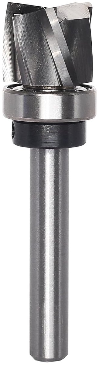 SnelShoppen - Spiral Bündigfräser 8mm Schacht, 19mm Snijdiameter, 16mm Snijlengte, Houtbewerking Router Cutter, Carbide Bits, Hoogwaardig, Voor Precis