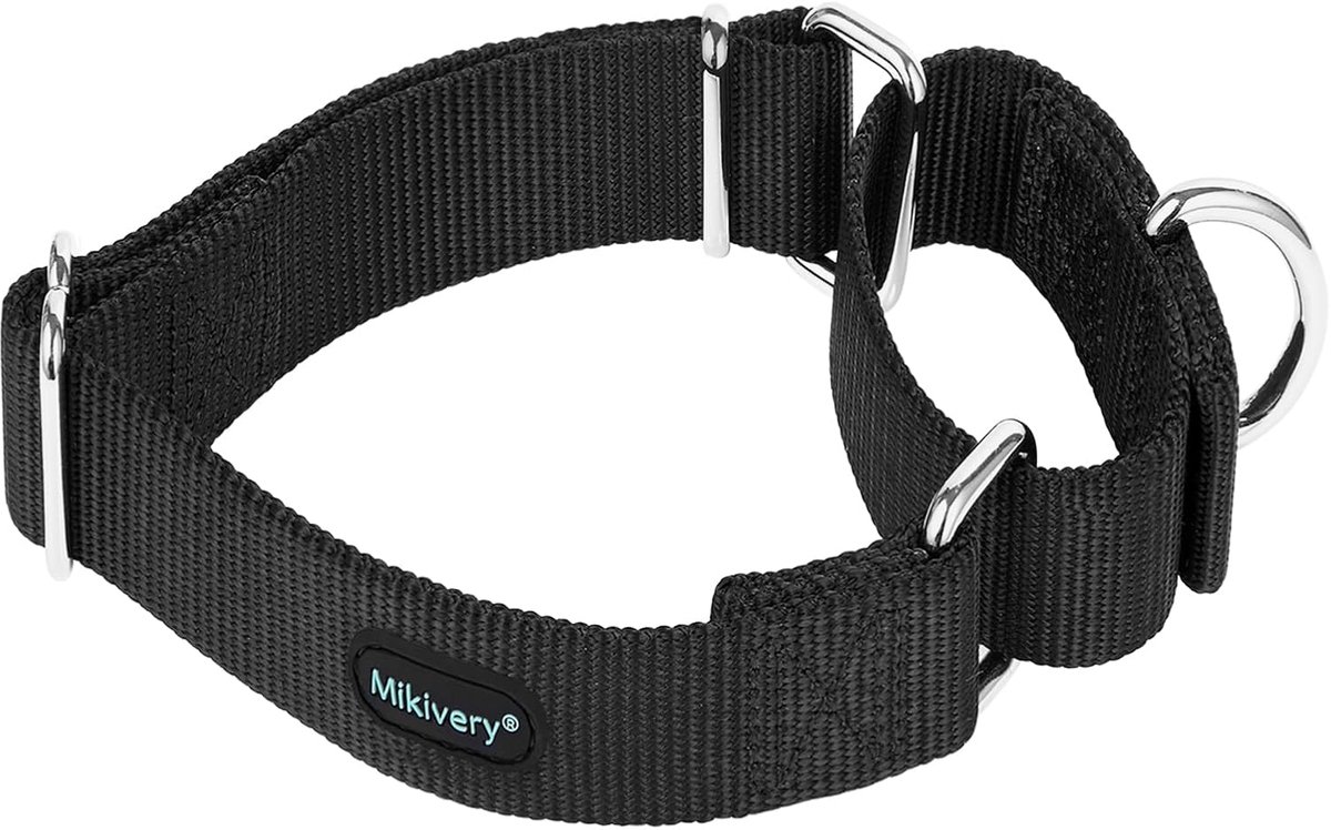 SnelShoppen - Verstelbare Nylon Hondenhalsband voor Kleine, Middelgrote en Grote Honden - Veiligheids Training - Kleurrijke Comfortabele Metalen Gesp