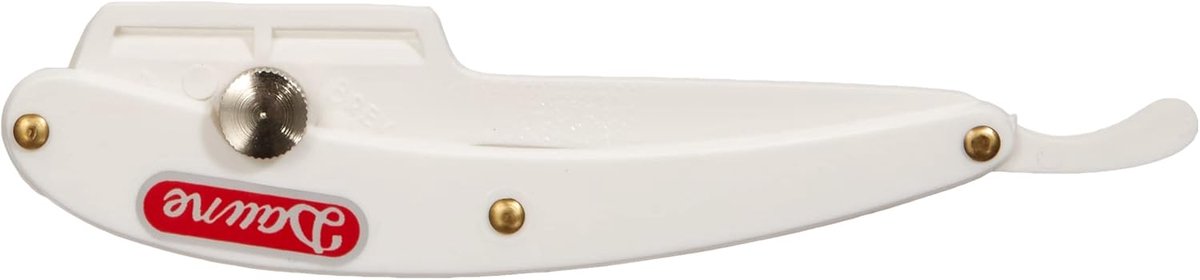 SnelShoppen - Handsfree Scheerapparaat 42070, Volledige Bladondersteuning, Witte Plastic Scheermes voor Persoonlijke Verzorging, Ideaal voor Beginners