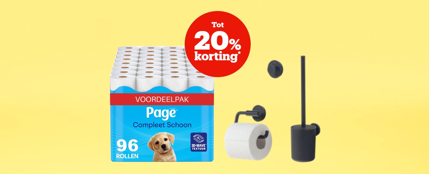 Tot 20% korting* op