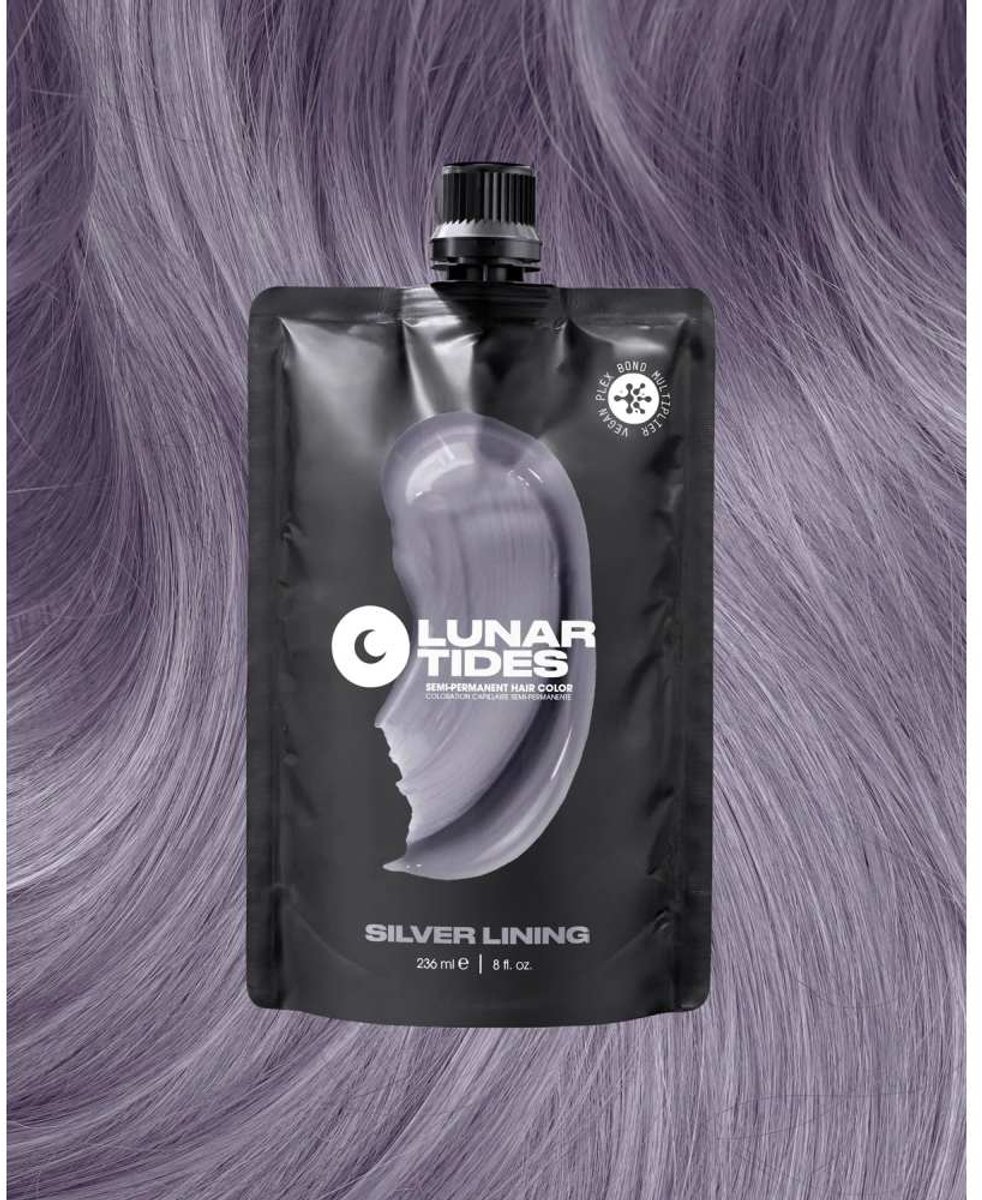 Lunar Tides Semi permanente haarverf Silver Lining Zilverkleurig