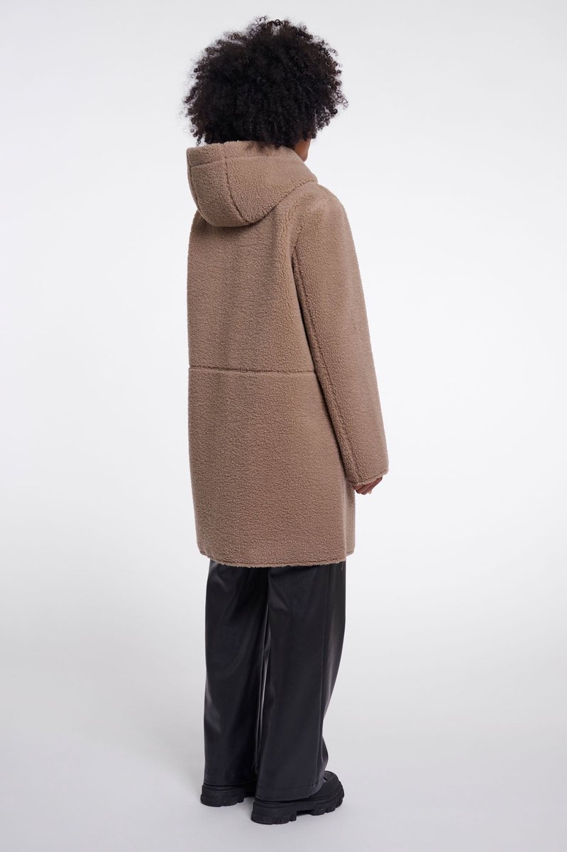 Rino & Pelle Jassen - Alina reversible coat - Bruin