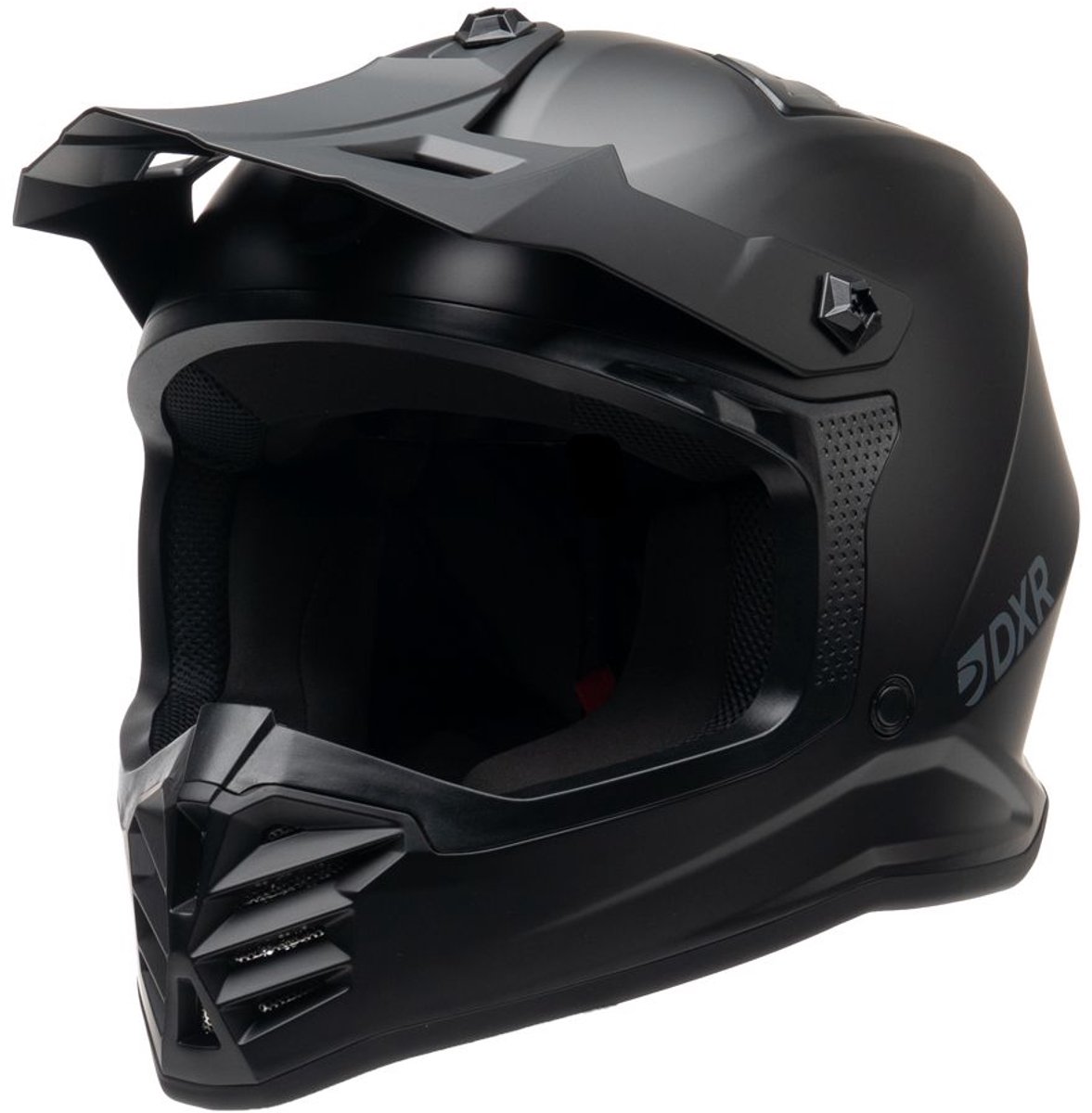 MOTOBLOUZ HAWK KIND Crosshelm - ECE 22.06 Goedgekeurd - Helm voor Motor, Scooter, Brommer - Motor Crosshelm - Zwart - L