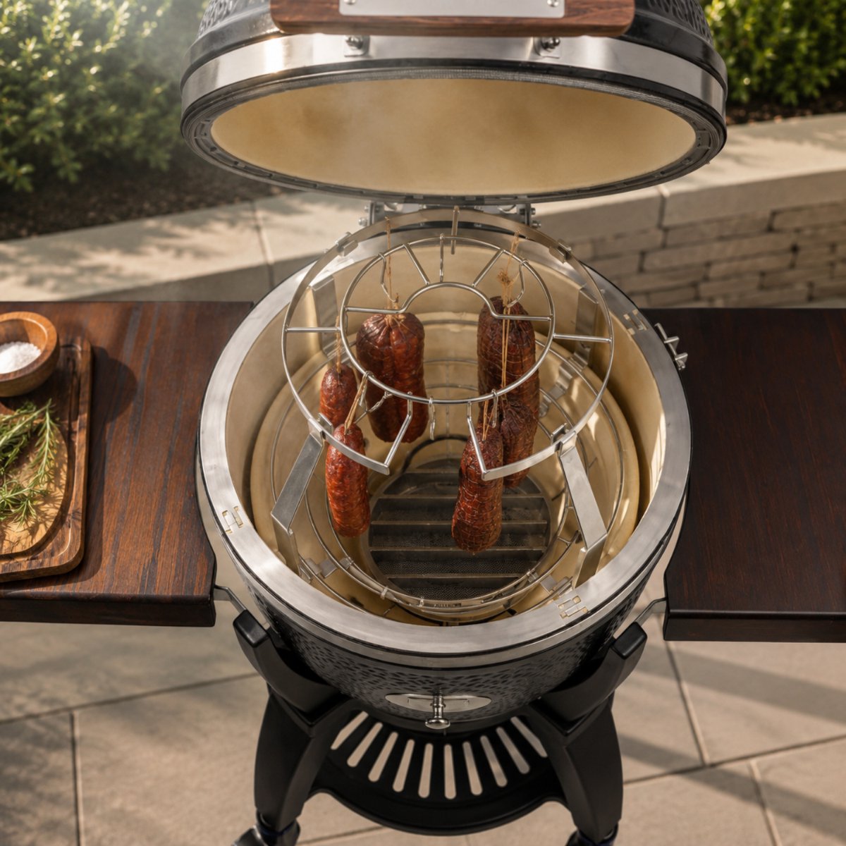 Monolith .66 - Smoke Set - Including Smoke Generator - For Kamado BBQ
