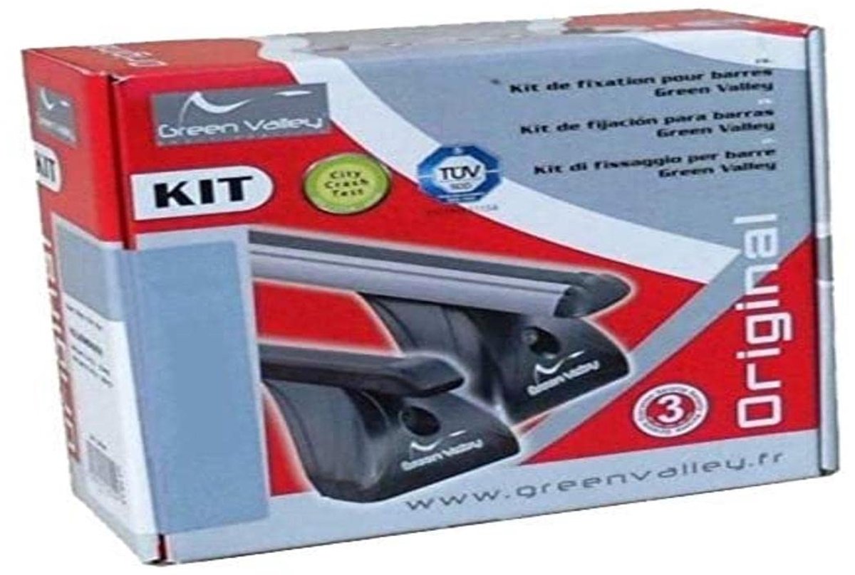 SnelShoppen - Dakdragers voor Citroen C3 II - 5 Deurmontagekit - Stevige Aluminium Constructie - Perfect voor Fietsen, Dakkoffers en Toeristische Uitj