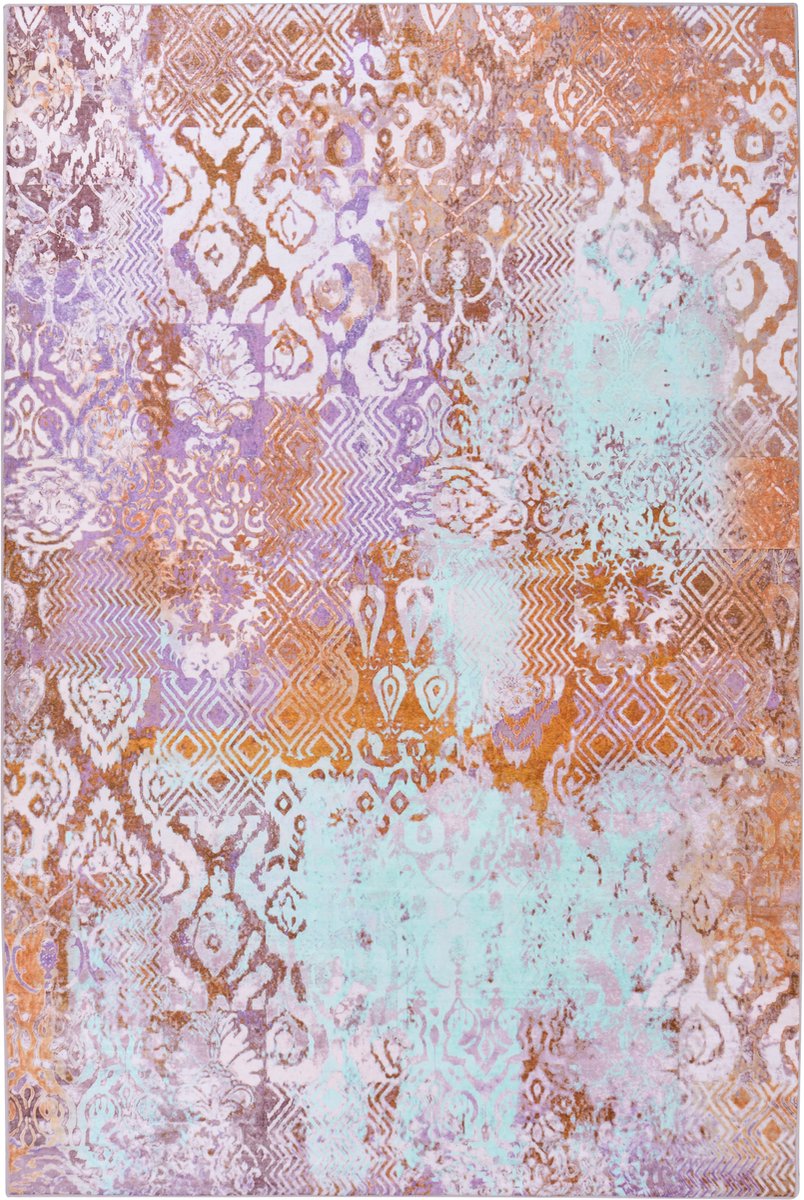 ZENVIRA - Vloerkleed - Meerkleurig - 200 x 300 cm - Polyester