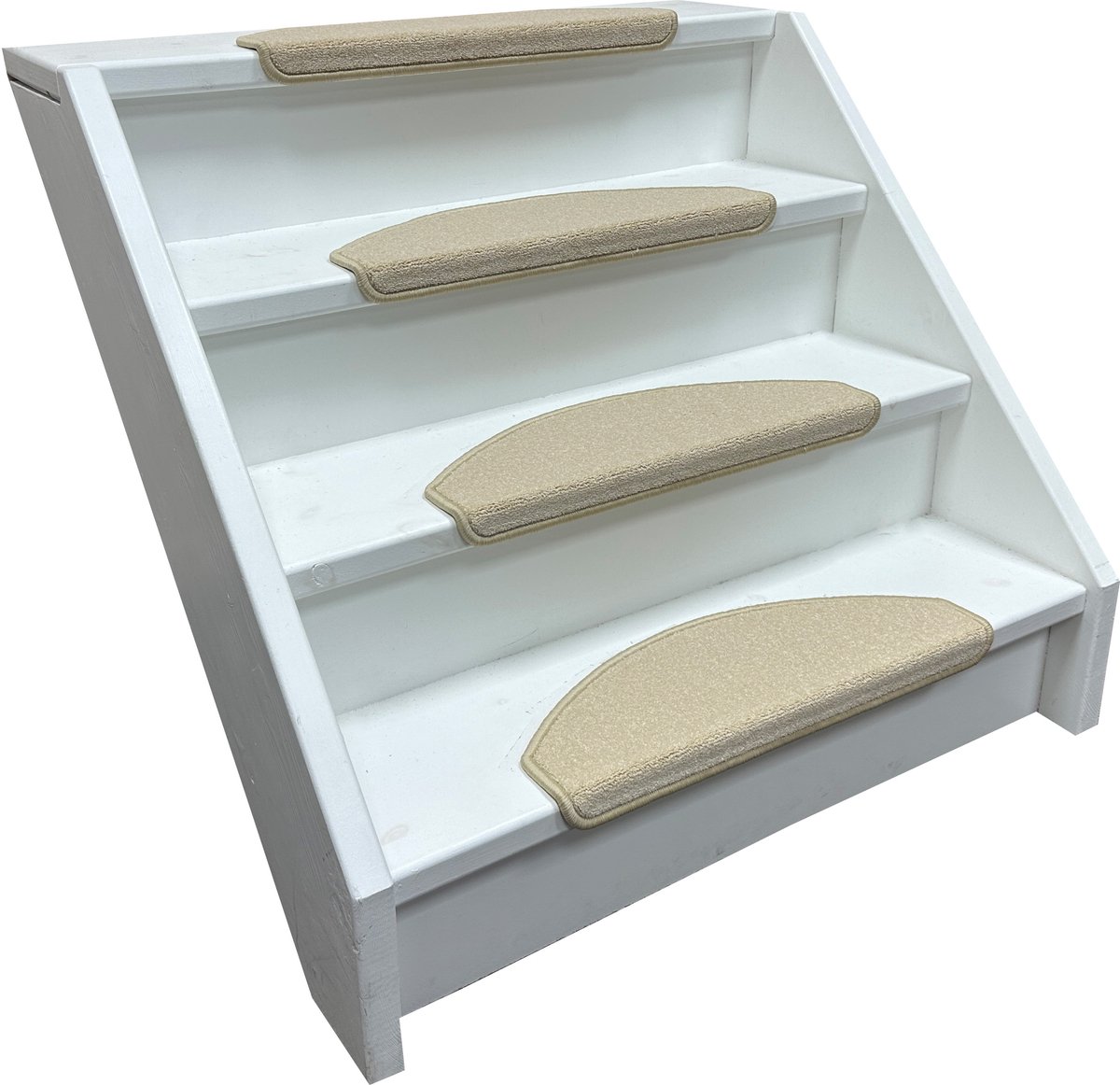 Elite Trapmatten - 13 stuks - Linena - Beige - 56x17x3,5cm - Halve maantjes