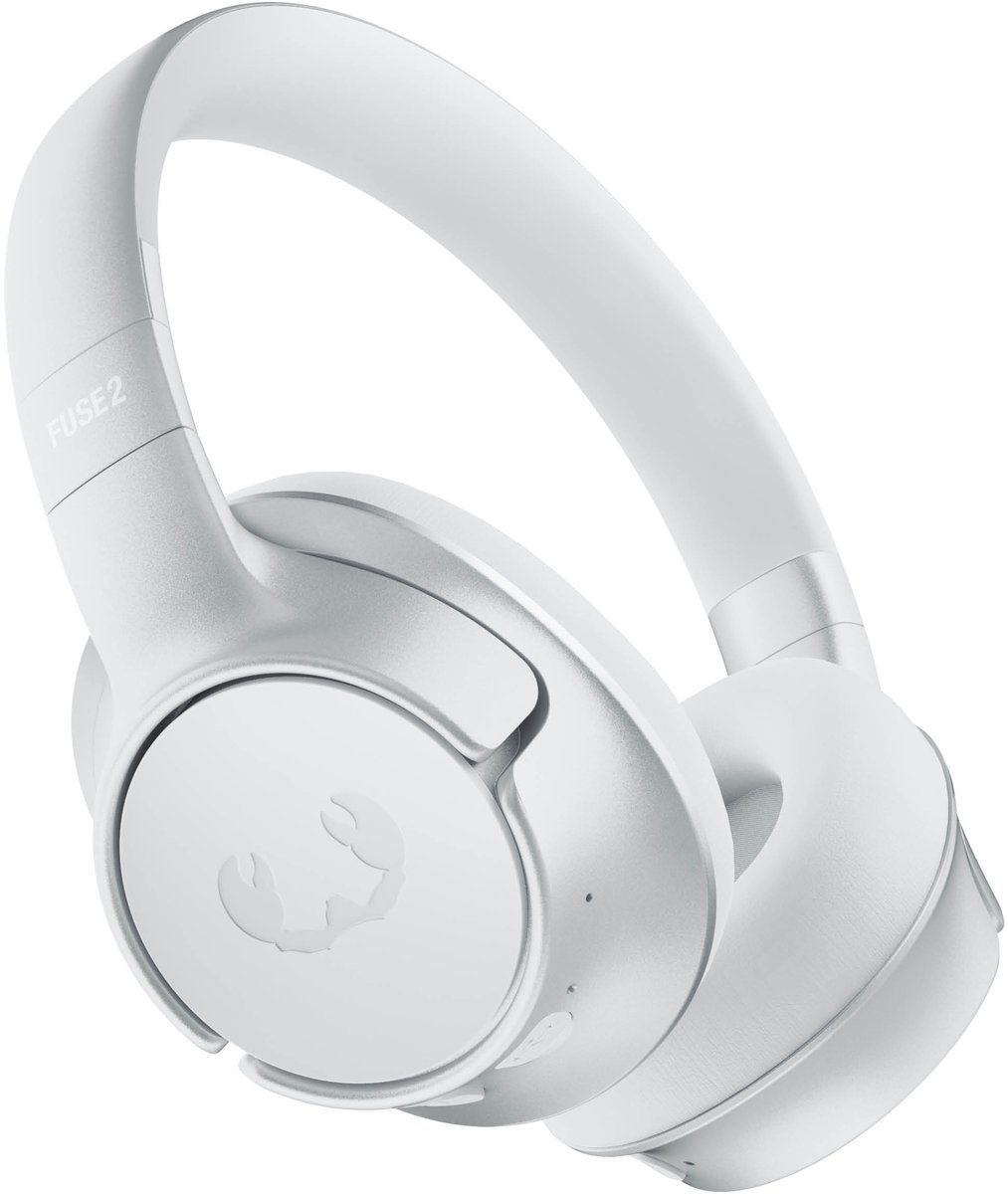 Fresh 'n Rebel Clam Fuse 2 - Draadloze Bluetooth Koptelefoon met Active Noise Cancelling- 80 uur Speelduur - My Sound App - Ice Grey
