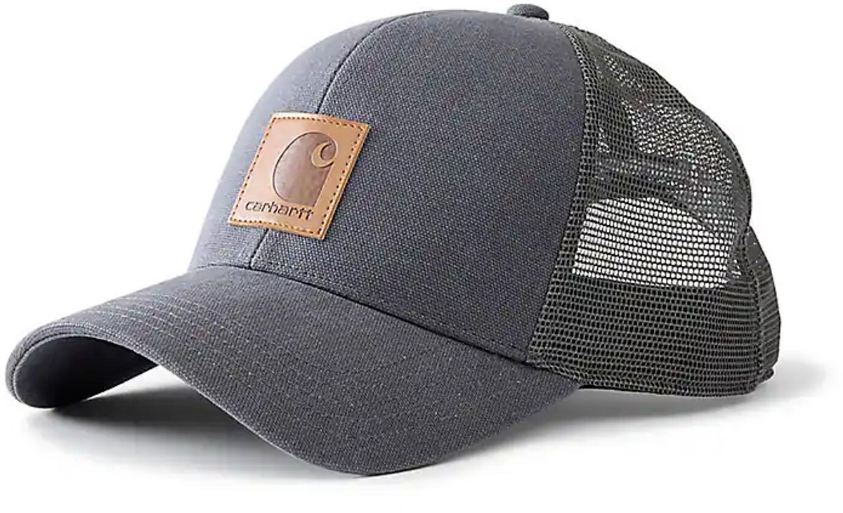 Carhartt Oakland Leatherette Cap - Grijs