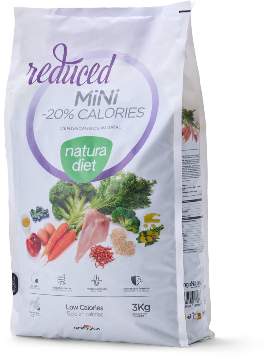 Natura Diet Natura Diet Reduced Mini -20% Calories 3kg