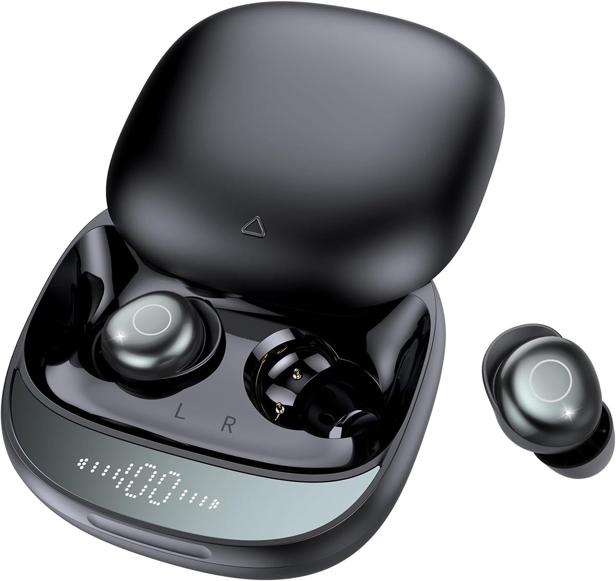 SnelShoppen - Draadloze Bluetooth Hoofdtelefoon - Slaaphoofdtelefoon met Witte Ruis - Zijslaapkoptelefoon - Bluetooth 5.4 - 6 EQ Sleep Earbuds - Ideaa