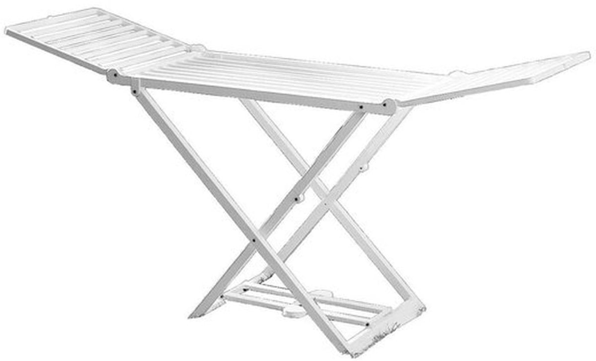 Alicante Wasdroger - Wit, 194 x 58 x 108 cm - Voor Kleding