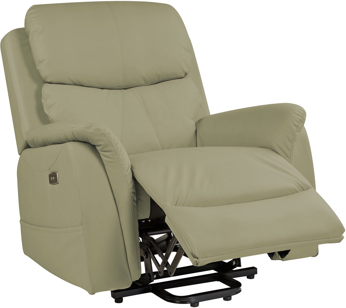 GLORIE - Massagestoel - Groen - Polyester