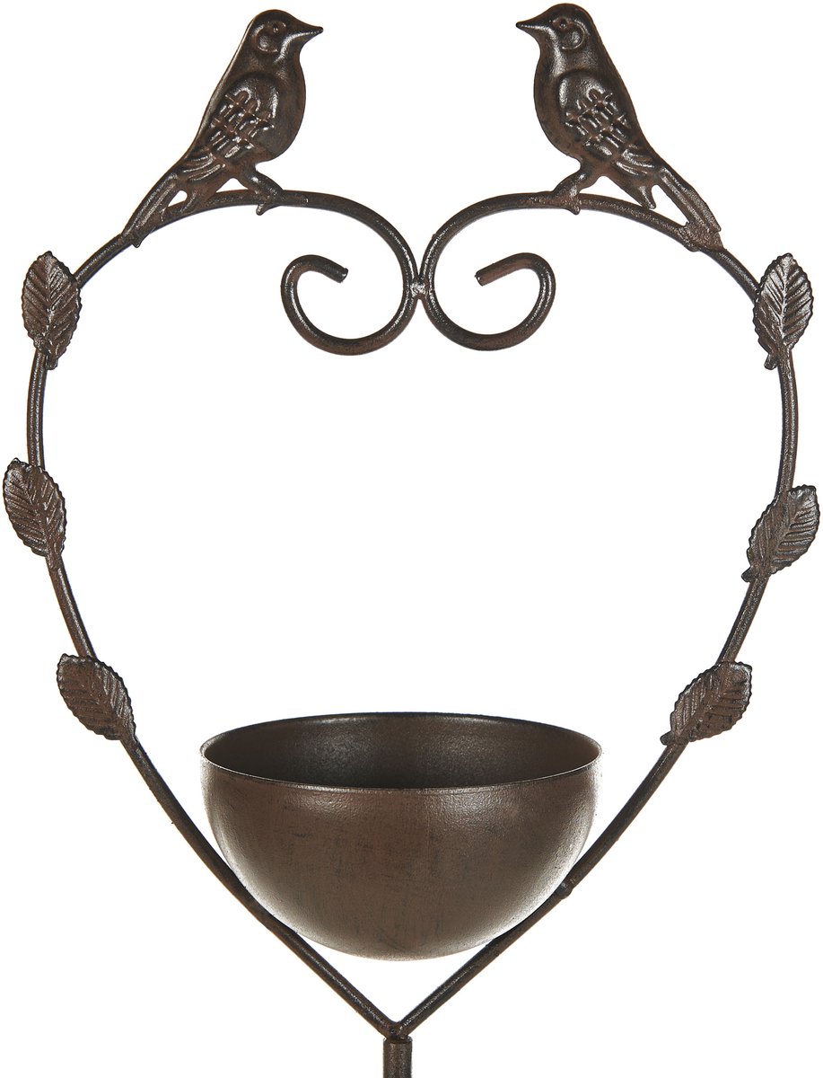 SPARROW - Vogelbadje - Bruin - IJzer