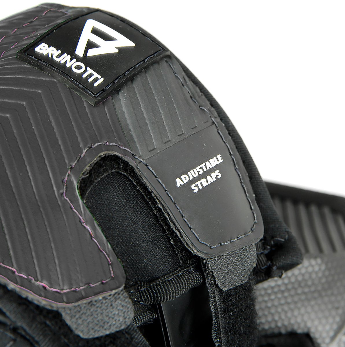 Brunotti Gravity Pro Pads Set - Zwart - Kiteboard Bindingen - Inclusief handle - Kitesurf Pads - ONE SIZE