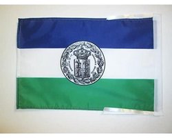 Araucanía en Patagonia Vlag - Historische Banner - Feestelijke Decoratie - Dubbele Ophangkoorden - 45x30 cm - Multicolor