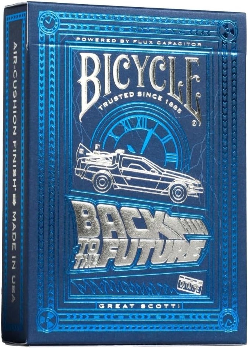 Verzamelkaarten Back to the Future - Rozenkwarts Design - Cardistry Speelkaarten - Voor Collectors