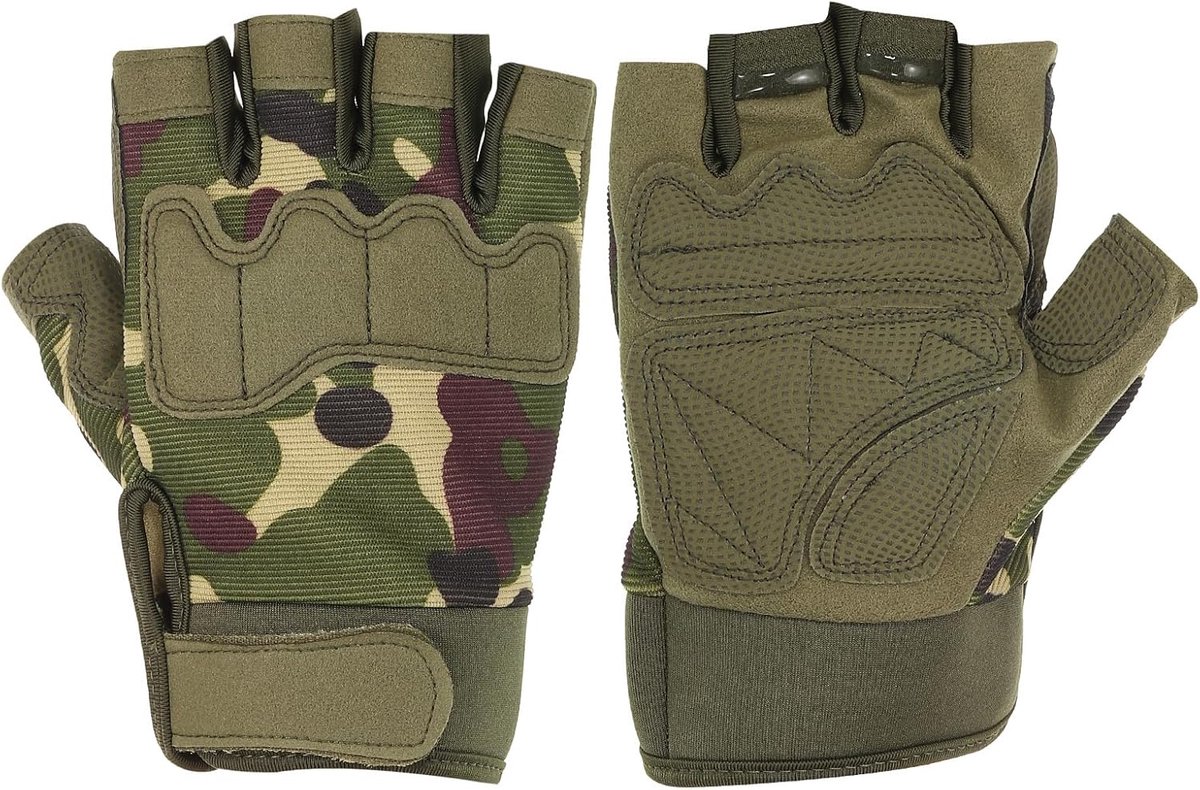 Handschoenen voor heren, 1 paar halve vingerhandschoenen, ademende