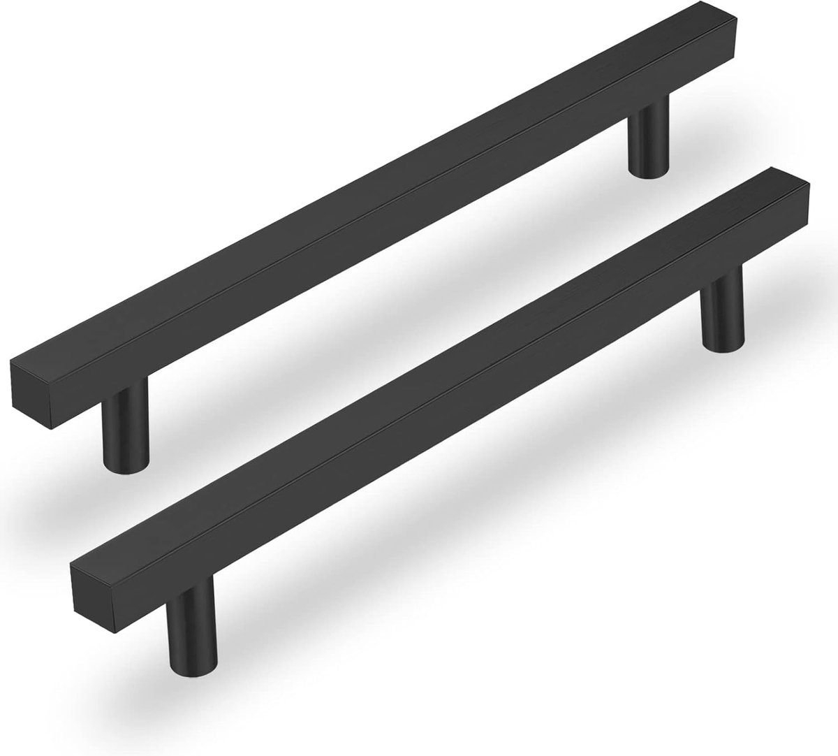 meubelgrepen, zwart, 128 mm, voor keukenkasten, deurgrepen, kast