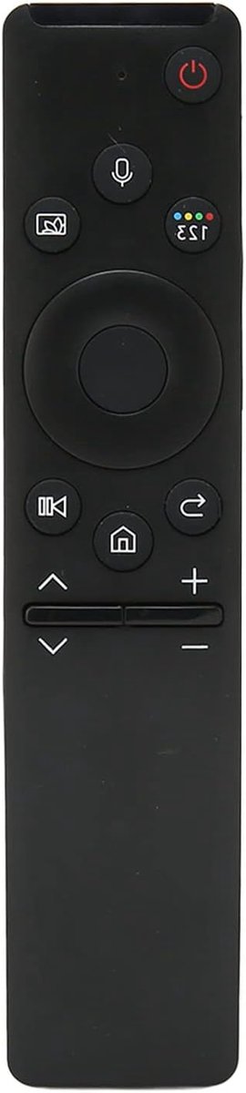 TV Afstandsbediening - Vervangende Afstandsbediening - TV Bediening - Met Spraakfunctie - 10 Meter Bereik - Zwart