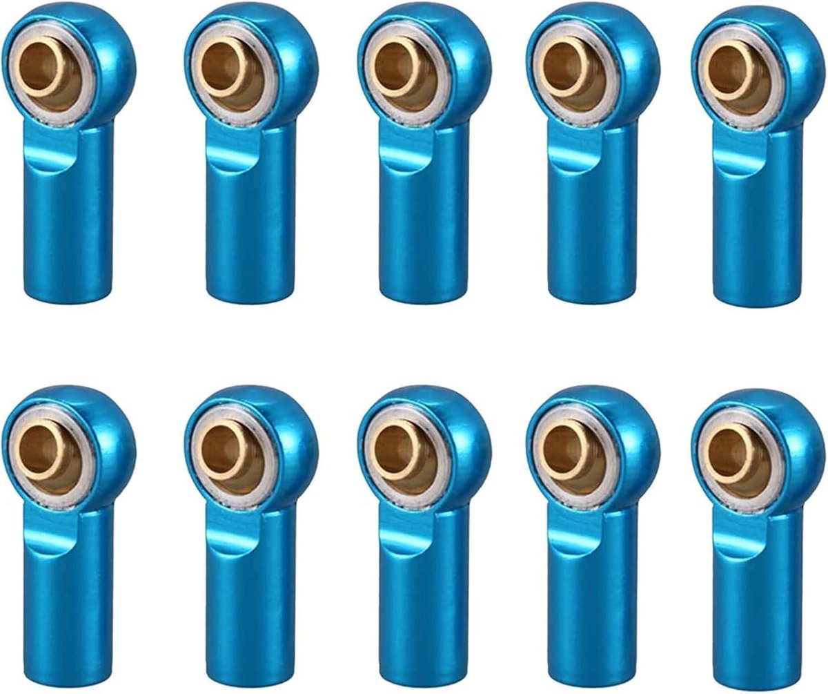10 Pcs M3 Spoorstangeind Kogelgewricht Link Balhoofd Houder voor 1/10 Klimmen Auto TRX4 D90 SCX10 Truck Buggy Crawler