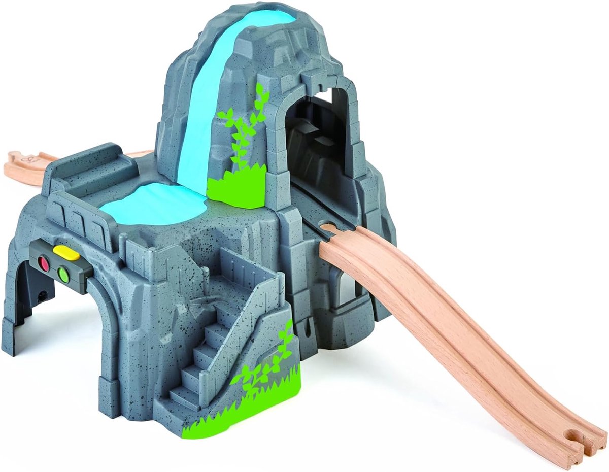 E3739 Licht en Geluid Mountain Tunnel - Houten Trein Track Accessoires