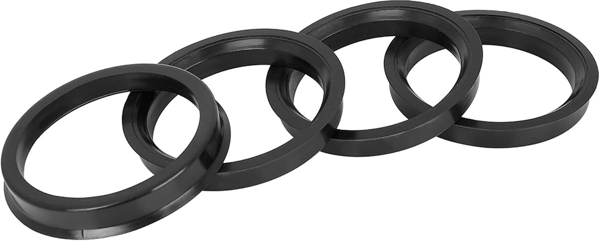 Autohaux 4 stuks kunststof wielnaven centreerringen centrering voor