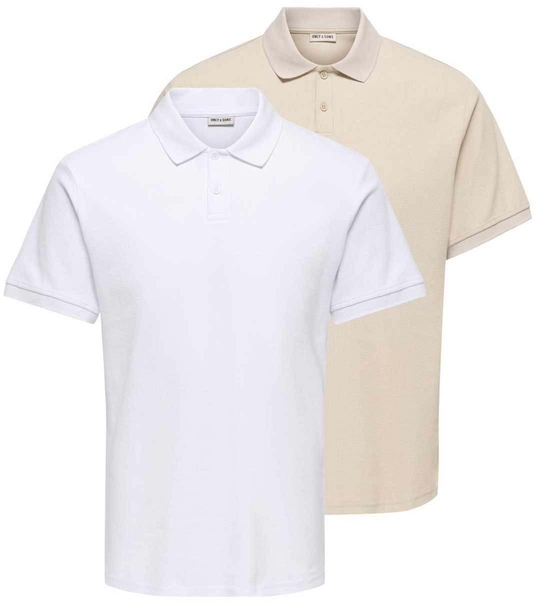 Only & Sons Heren poloshirt 2 pack Ben