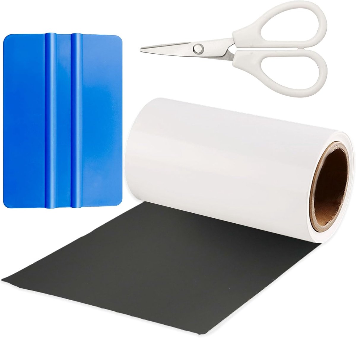 SnelShoppen - TaimeiMao Pool Reparatie Patches, Waterdichte TPU Lijm Tape, Zwarte Sterke Luchtbed Reparatie Patches, Gecoate Luifel, Opblaasbare Zwemr