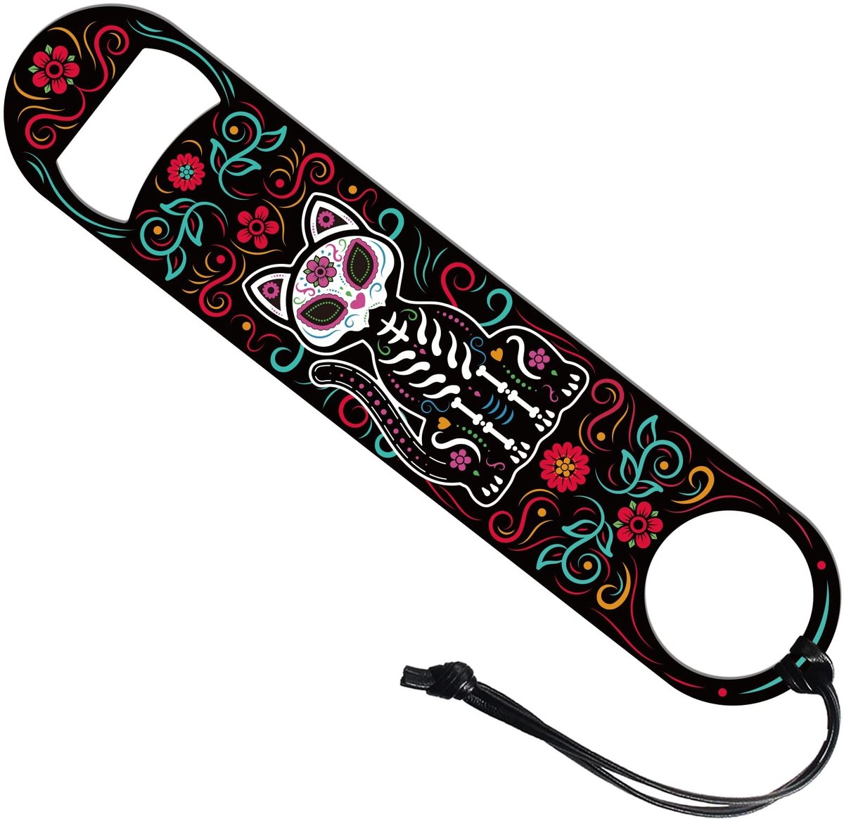 Omgoods - Kat Skelet Flesopener - Sleutelvormige Flesopener
