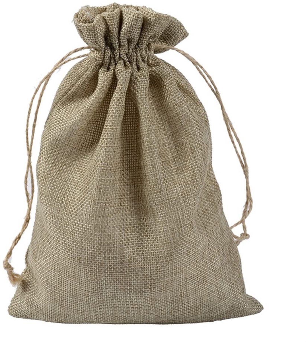 Omgoods - Set van 10 Jute Zakjes - Perfecte Cadeau- en Opbergzakken