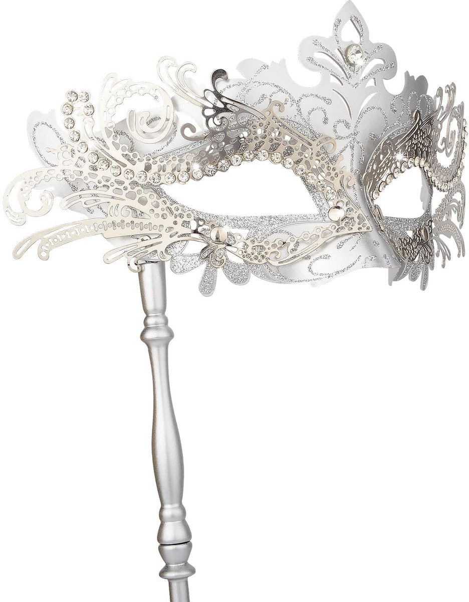Omgoods - Venetiaanse Masquerade Mask - Stijlvol Masker voor Feestelijke Gelegenheden