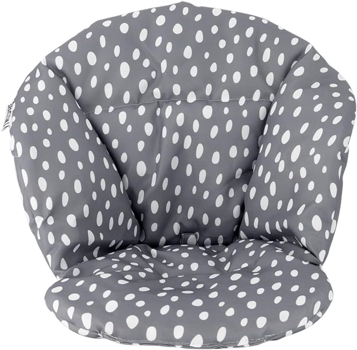 Kinderstoel Kussen - Zacht Zitje - Comfortabel Eten - Waterafstotende Coating - 25x21x275 cm - Grijs