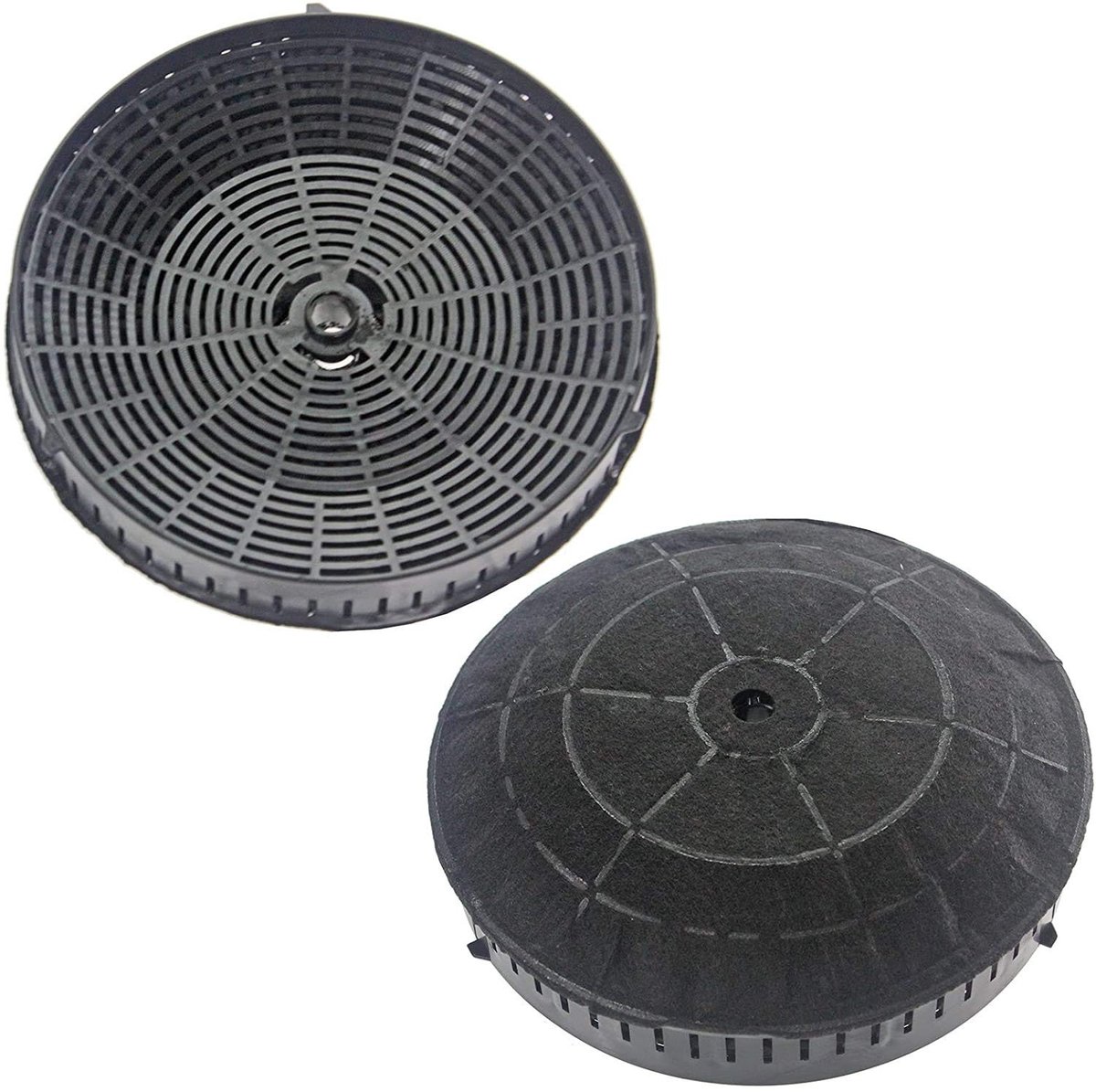 Omgoods - Type 57 Ronde Carbonfilter voor Bosch Afzuigkappen - 2 Stuks