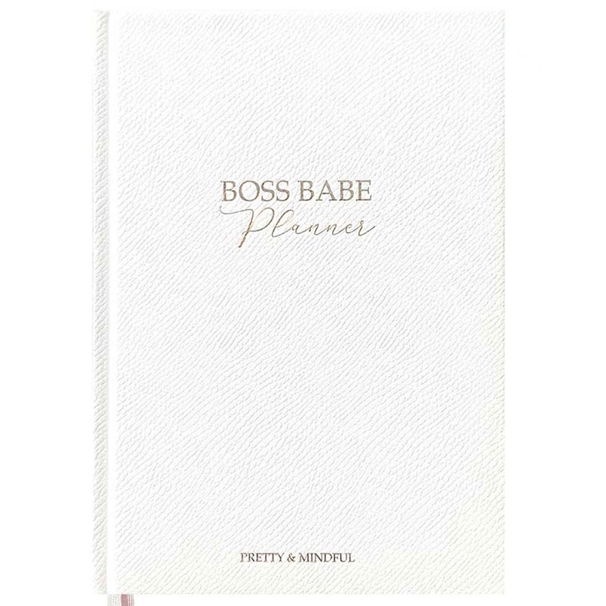 Omgoods - Boss Babe Planner - Ongedateerde Succes- en Productiviteitsplanner, Wit