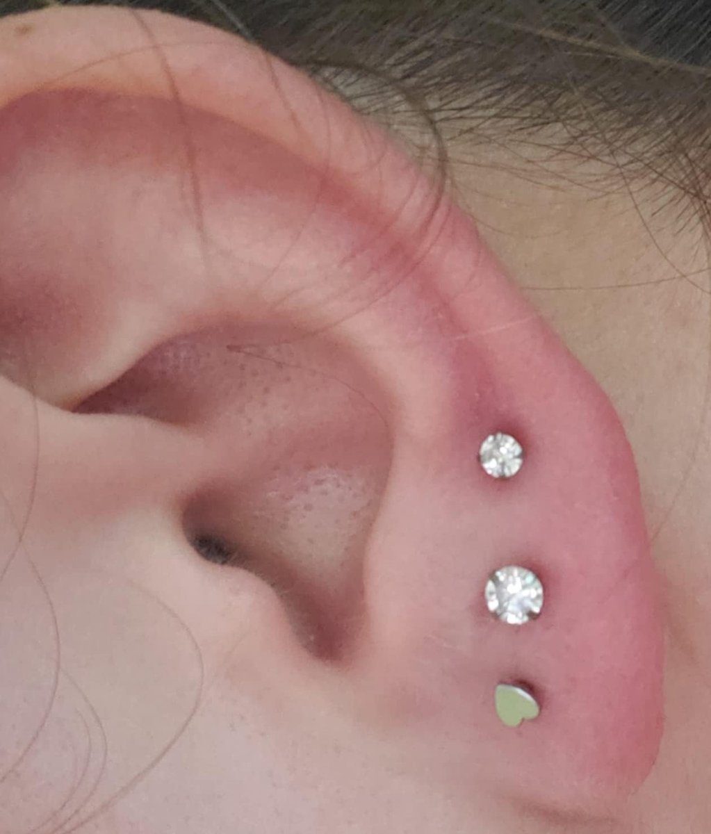 2-4 mm wissen, rond, CZ gem, innerlijk schroefdraad, labret, monroe, lipring, tragus, nail helix, oorbel, stud, barbell, piercing, sieraden, 16 g, piercing, oorpiercing, helix