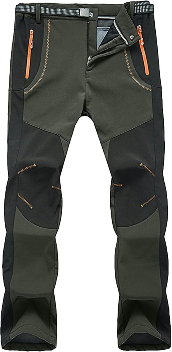 Heren waterdichte winddichte outdoorbroek lichte softshellbroek wandelbroek S-2XL