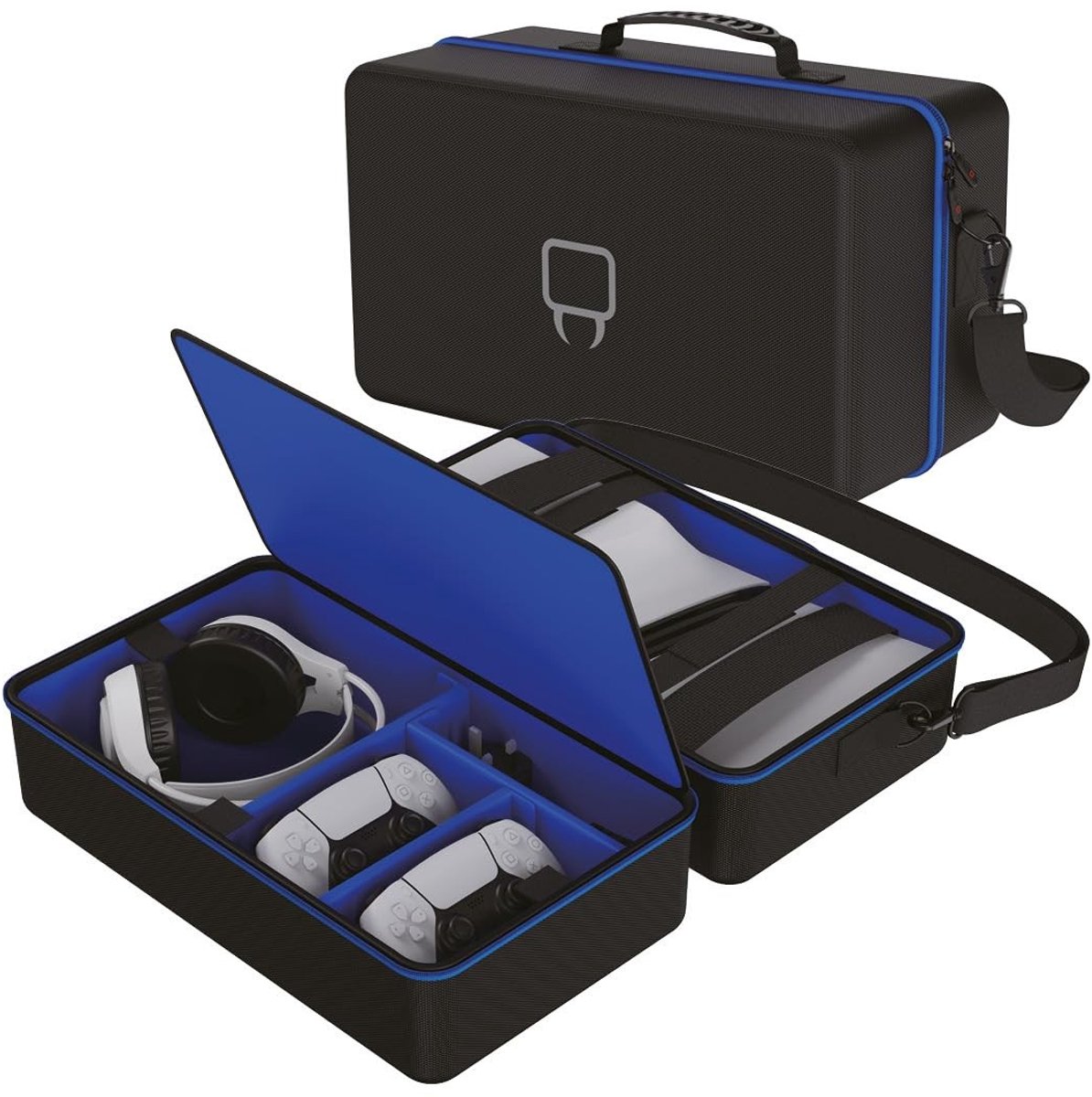 Omgoods - Beschermende Draagtas voor PS5 Console met Ruimte voor Accessoires
