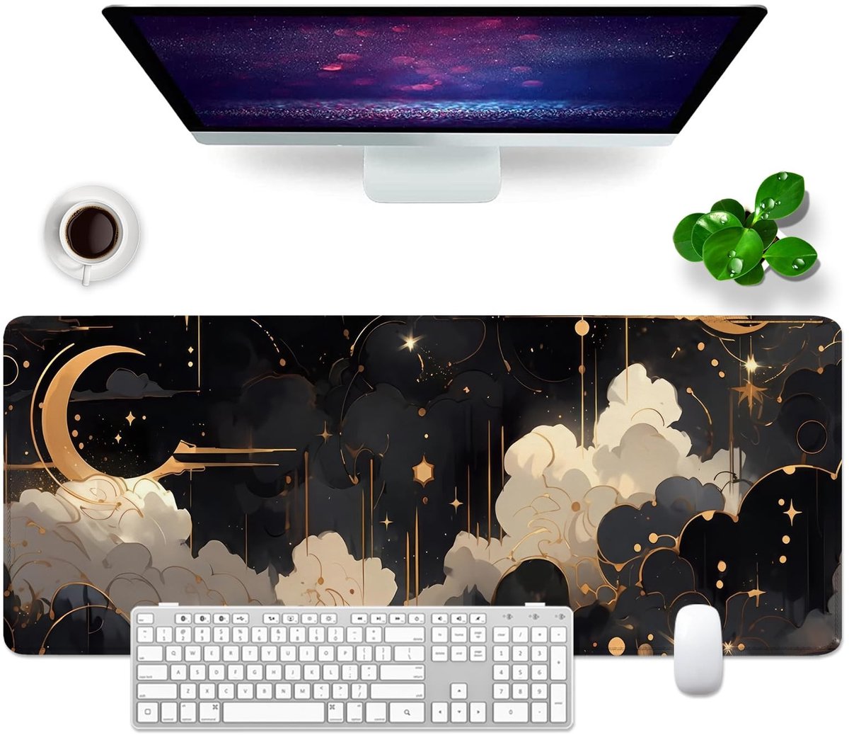 Omgoods - Desk Pad XL Mouse Pad 80 x 30 cm Gaming