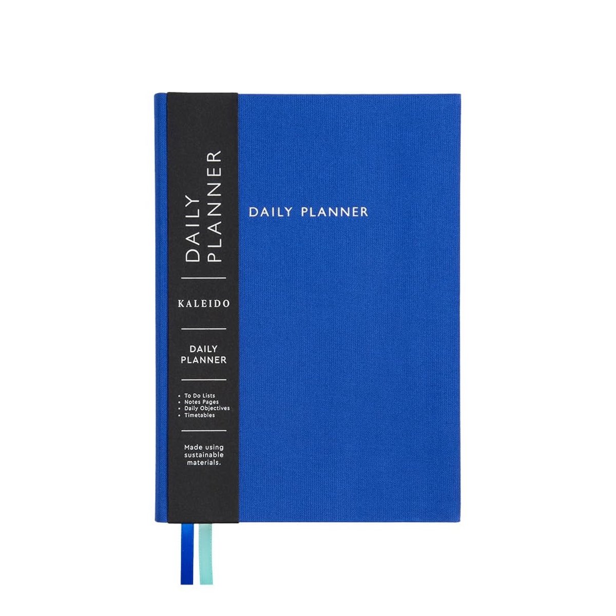 Omgoods - Ongedateerde Dagelijkse Planner Notebook - A5 in Ultramarijnblauw