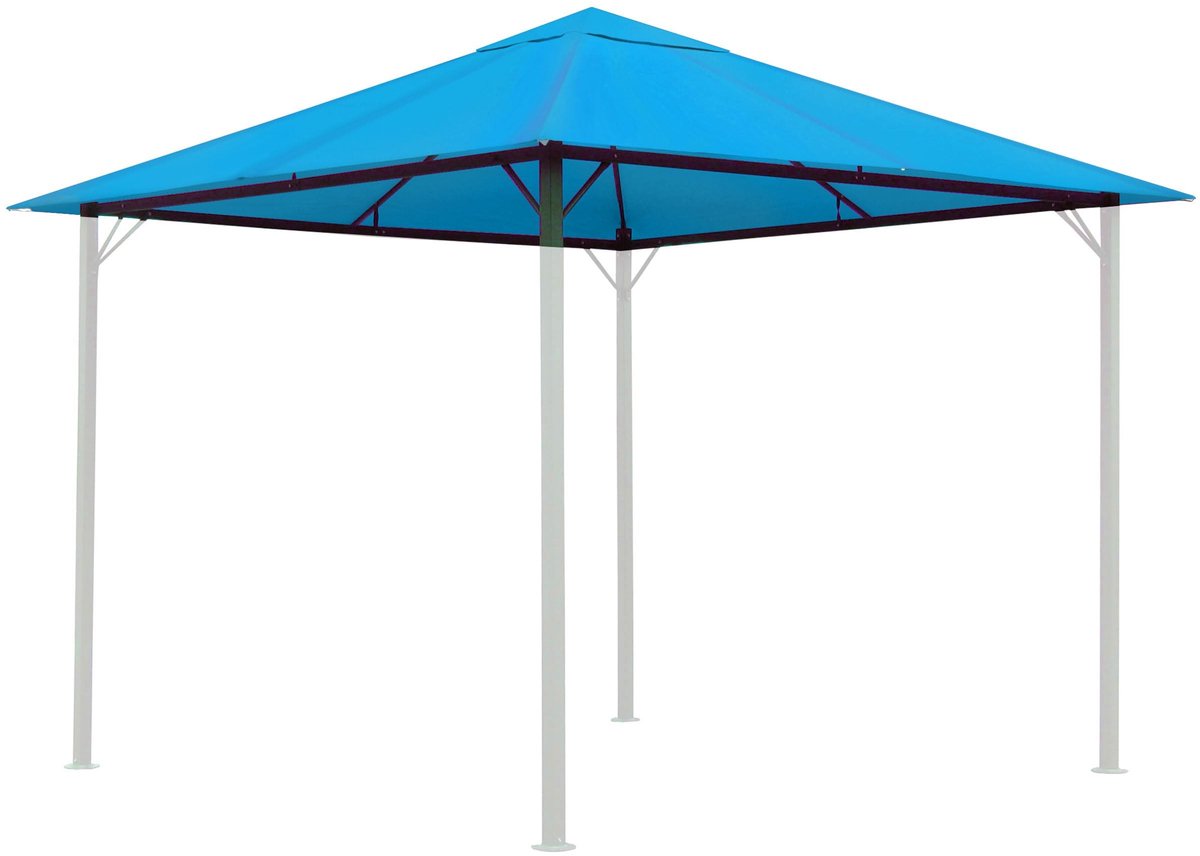 Omgoods - Horizon Blue vervangend dak voor gazebo 3 x 3 m, waterafstotend
