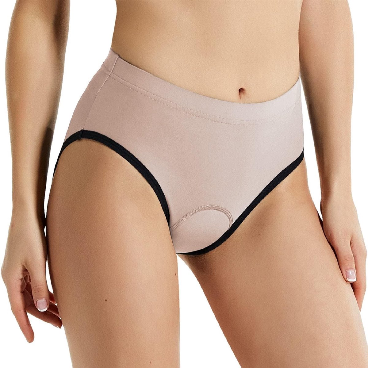 baleaf Fietsonderbroek voor dames, gevoerde fietsonderbroek, 3D-ademende fietsonderbroek, fietsslip, gevoerd, roze, L
