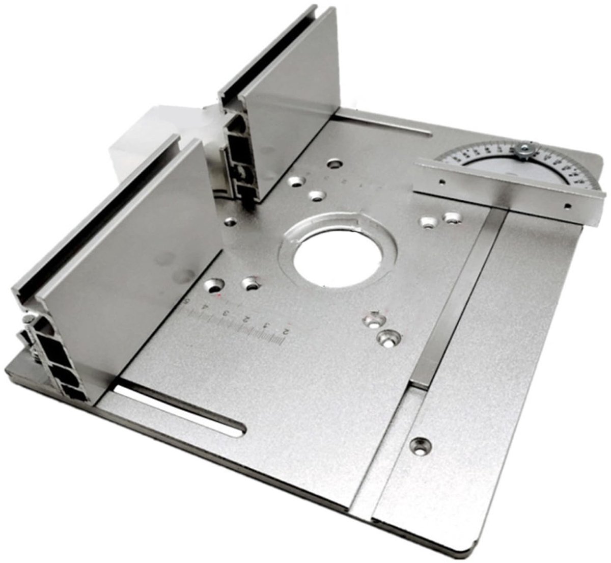 Omgoods - Aluminium Routertabel Plaat voor Nauwkeurige Bewerking