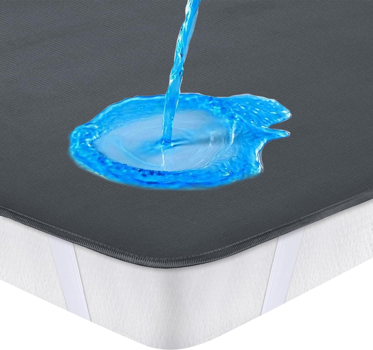 Omgoods - Waterdichte Matrasbeschermer 140 x 200 cm voor Kinderen