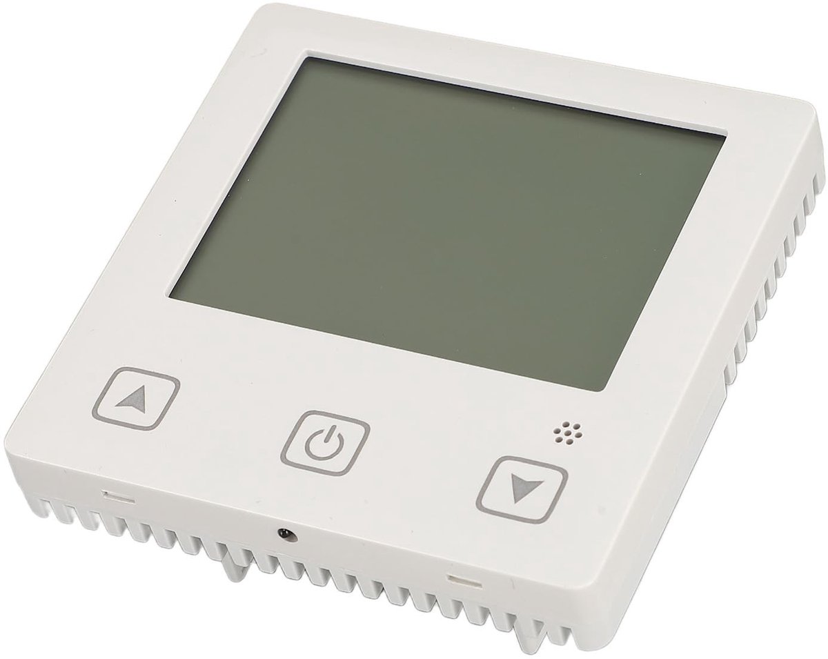 Omgoods- Kamerthermostaat Slimme Thermostaat - Digitale Temperatuurmeter - LCD-scherm - Nauwkeurige Temperatuurregeling 5-45 °C - 25A Draagvermogen - Energie-efficiëntie