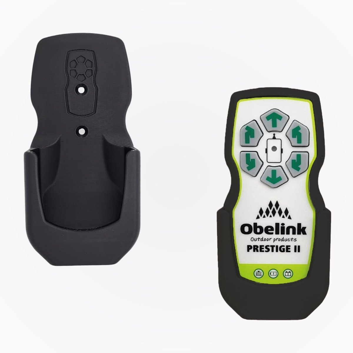 Omgoods - Mover Remote Control Holder voor Obelink, Zwart